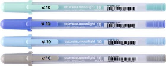 Sakura Gelschrijver Gelly Roll Moonlight 10 Aurora set Ã  4 kleuren