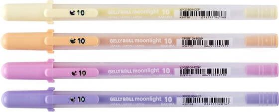 Sakura Gelschrijver Gelly Roll Moonlight 10 sunrise set Ã  4 kleuren