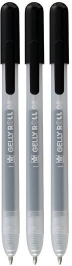Sakura Gelschrijver Gelly Roll Classic 08 klikfunctie setà 3 stuks zwart