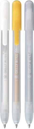 Sakura Gelschrijver Gelly Roll Special 08 klikfunctie setà 3 kleuren goud
