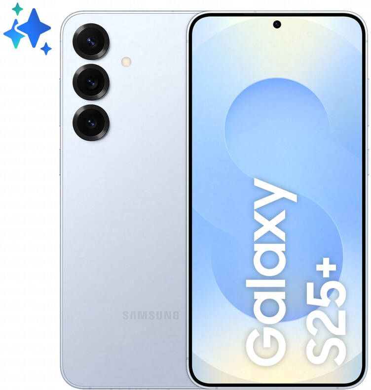 Samsung Galaxy S25+ 17 cm (6.7") Dual SIM Android 15 5G USB Type-C 12 GB 256 GB 4900 mAh Blauw