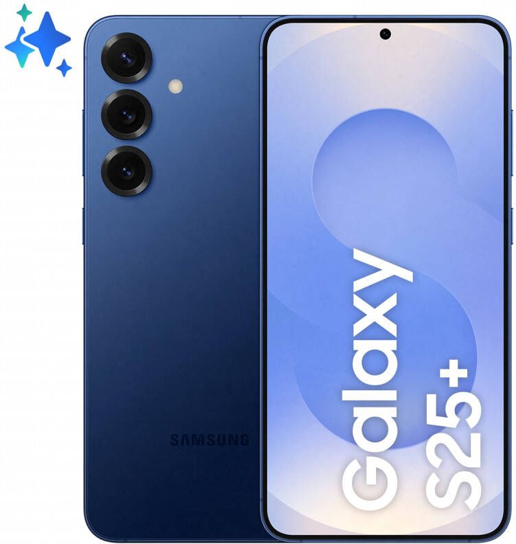Samsung Galaxy S25+ 17 cm (6.7") Dual SIM Android 15 5G USB Type-C 12 GB 512 GB 4900 mAh Marineblauw