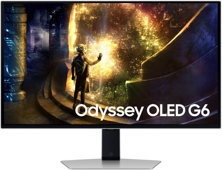 Samsung S27DG612S computer monitor 68 6 cm (27") 2560 x 1440 Pixels Quad HD OLED Zilver