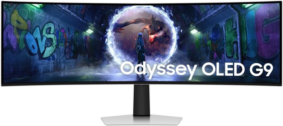 Samsung 49 Inch Odyssey OLED G9 G93SD DQHD 240Hz Gaming Monitor