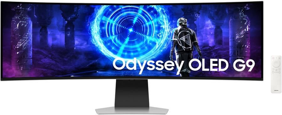 Samsung 49 Inch Odyssey OLED G9 G95SD DQHD 240Hz Smart Gaming Monitor