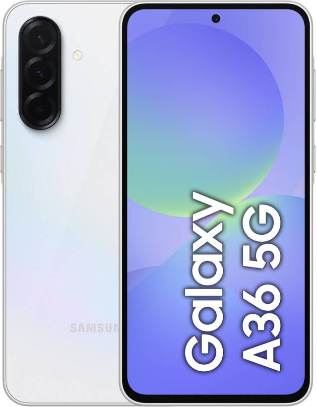 Samsung SM-A366B DS 17 cm (6.7") Dual SIM Android 15 5G USB Type-C 6 GB 256 GB 5000 mAh Wit