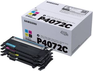 Samsung S-Printing toner CLT-P4072C 4 kleuren 1000 1500 pagina's OEM: SU382A