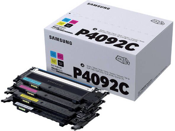 Samsung Tonercartridge CLT-P4092C zwart + kleur