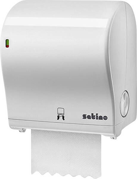 Satino by WEPA Dispenser Satino 331520 PT1 Handdoekrol Autocut Midi wit