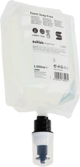 Satino by WEPA Handzeep Satino SF1 Free schuim 1000ml 333372