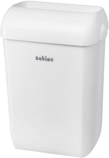Satino by WEPA Afvalbak Satino open inworp 43 liter wit 332570