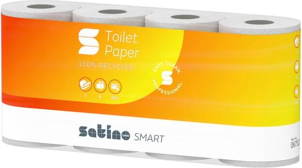 Satino by WEPA Toiletpapier Satino MT1 Smart 2-laags 400 vel wit 067520