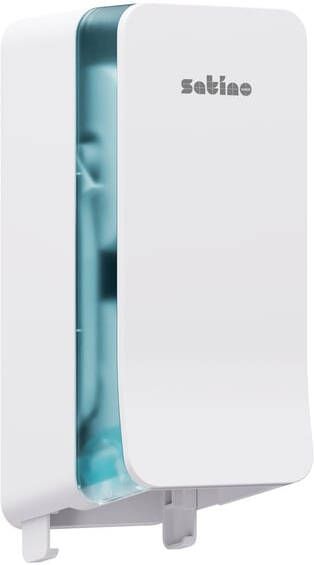 Satino by WEPA Toiletpapierdispenser Satino JT3 Hyginity systeemrol duo wit 333422