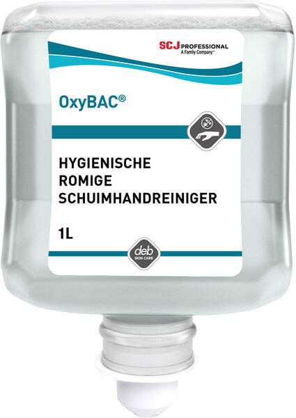 SC Johnson Professio Handreiniger SCJ Oxy Bac Foam Wash antibacteriëel parfumvrij 1000ml