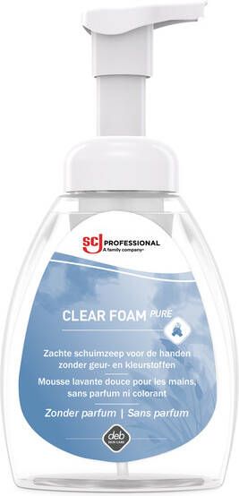 SC Johnson Professio Handzeep SCJ Clear Foam Pure parfumvrij 250ml