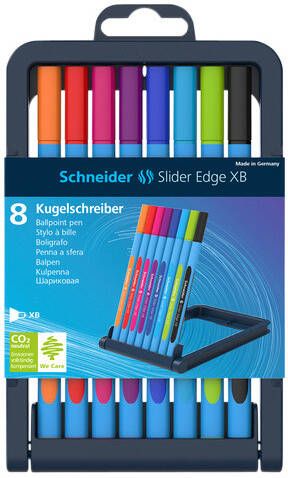Schneider Balpen Slider Edge XB etuiÃƒ 8 kleuren