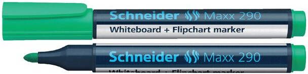 Schneider Viltstift Maxx 290 whiteboard rond groen 2-3mm
