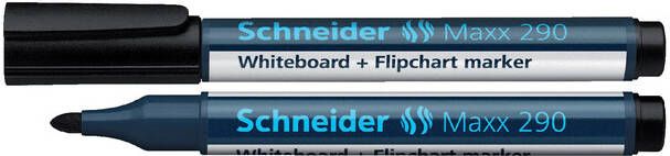 Schneider Viltstift Maxx 290 whiteboard rond zwart 2-3mm