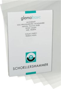 Schoellershammer Transparantpapier Glama A3 90g m2 bl.50 vel VF5003508