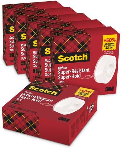 Scotch Plakband 700 Super Hold 19mmx25.4m transparant