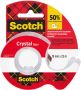 SCOTCH Plakband Crystal 600 19mmx25m transparant handdispenser - Thumbnail 1