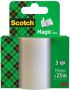Scotch Plakband Magic 19mmx25m onzichtbaar - Thumbnail 2