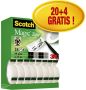 Scotch Magic Tape plakband ft 19 mm x 33 m value pack met 24 rollen - Thumbnail 3