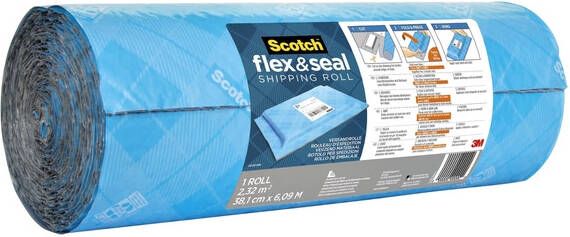 Scotch Verpakkingsrol Flex&Seal 38cmx6m