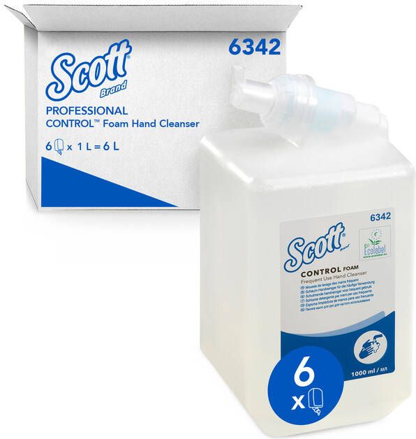 Scott Handzeep Control foam frequent gebruik 1 liter 6342