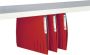 Djois Hangmap Secolor recycled lateraal voor legbord rood - Thumbnail 2