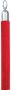 Securit Afzetkoord 150cm rood met chroome knop - Thumbnail 2