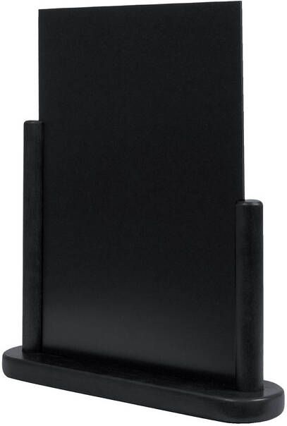 Securit tafelkrijtbord Elegant ft A4 zwart