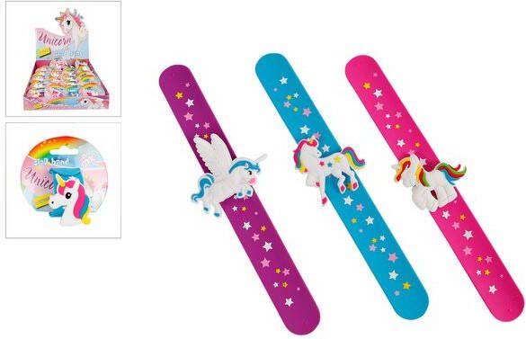 Seizoen Klap-armband Unicorn 21.5cm assorti