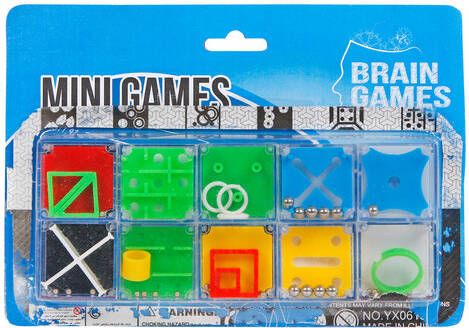 Seizoen Minipuzzel Brain Games setà 10 stuks