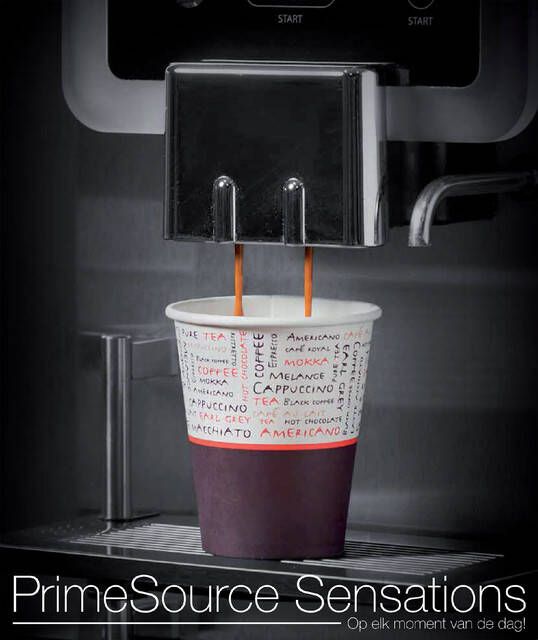 Merkloos Drinkbeker uit karton 180 ml pak van 2500 stuks - Foto 2