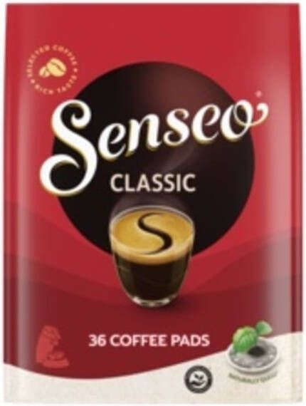 Senseo Koffiepads Douwe Egberts classic 36 stuks