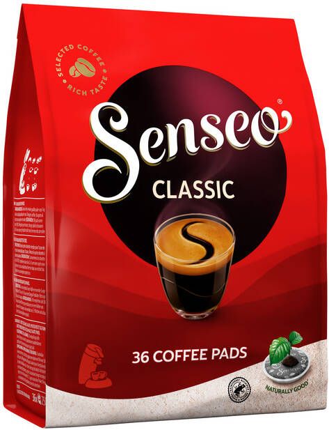 Senseo Koffiepads Douwe Egberts classic 36st