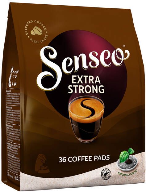Senseo Koffiepads Douwe Egberts extra strong 36st