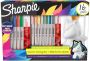 Sharpie permanente marker eenhoorn giftbox fijne punt doos van 16 stuks in geassorteerde kleuren - Thumbnail 2
