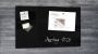 Sigel glasmagneetbord Artverum 780x480x15mm zwart - Thumbnail 2