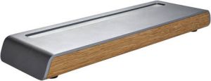 Sigel Pennenbak Smartstyle 24x7.5x2.25cm zilvergrijs hout