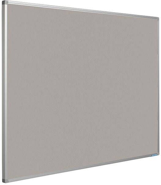 Smit Visual Prikbord Softline profiel 16mm bulletin 1800x1200mm grijs