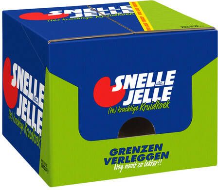 Snelle Jelle Kruidkoek naturel 20x65 gram