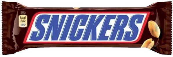 Snickers repen single 50gr 32 stuks