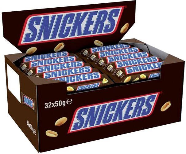 Snickers repen single 50gr 32 stuks