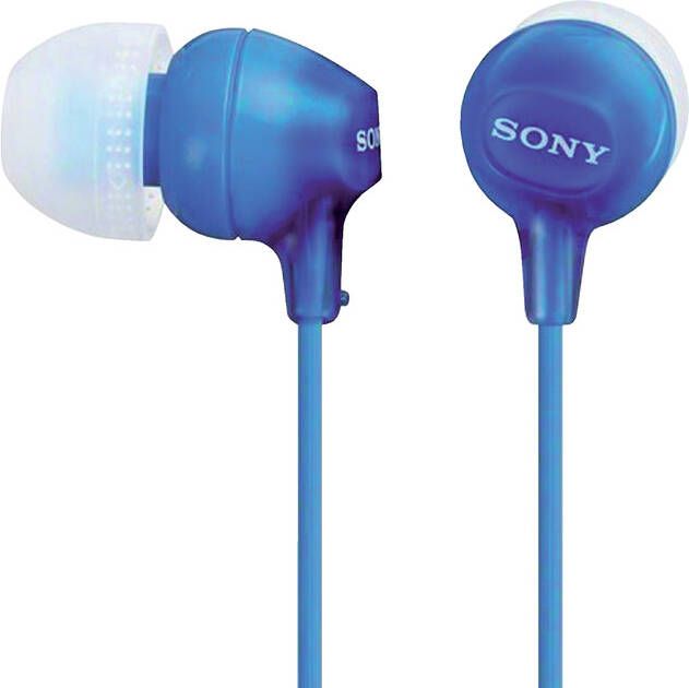 Sony Koptelefoon in ear EX15LP basic blauw