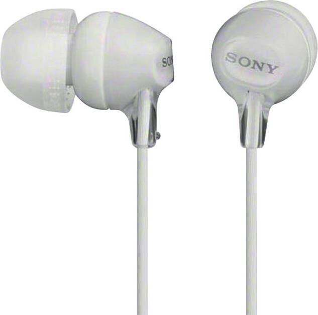 Sony Oortelefoon EX15LP basic wit