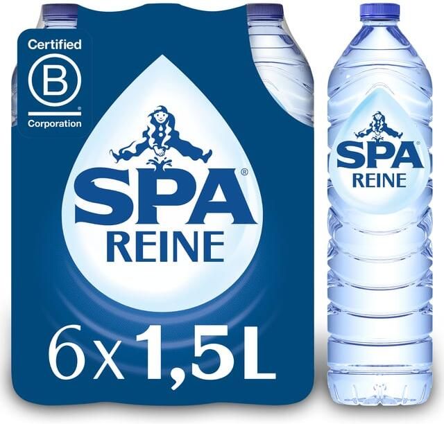 Spa Water Reine blauw petfles 1.5 liter