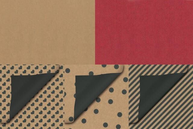 Special Giftwrap Cadeauzak Special Wrap 12x19cm kraft uni assorti doos Ã  1000 stuks