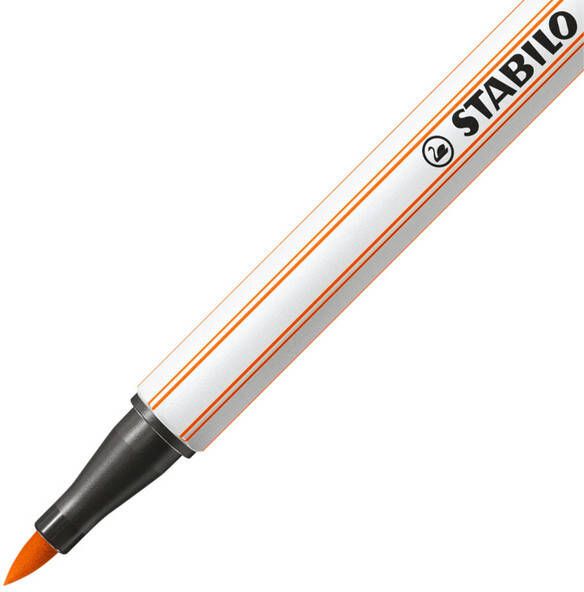 Stabilo Brushstift Pen 568 30 bleek vermiljoen